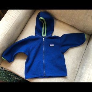 Patagonia baby fleece jacket